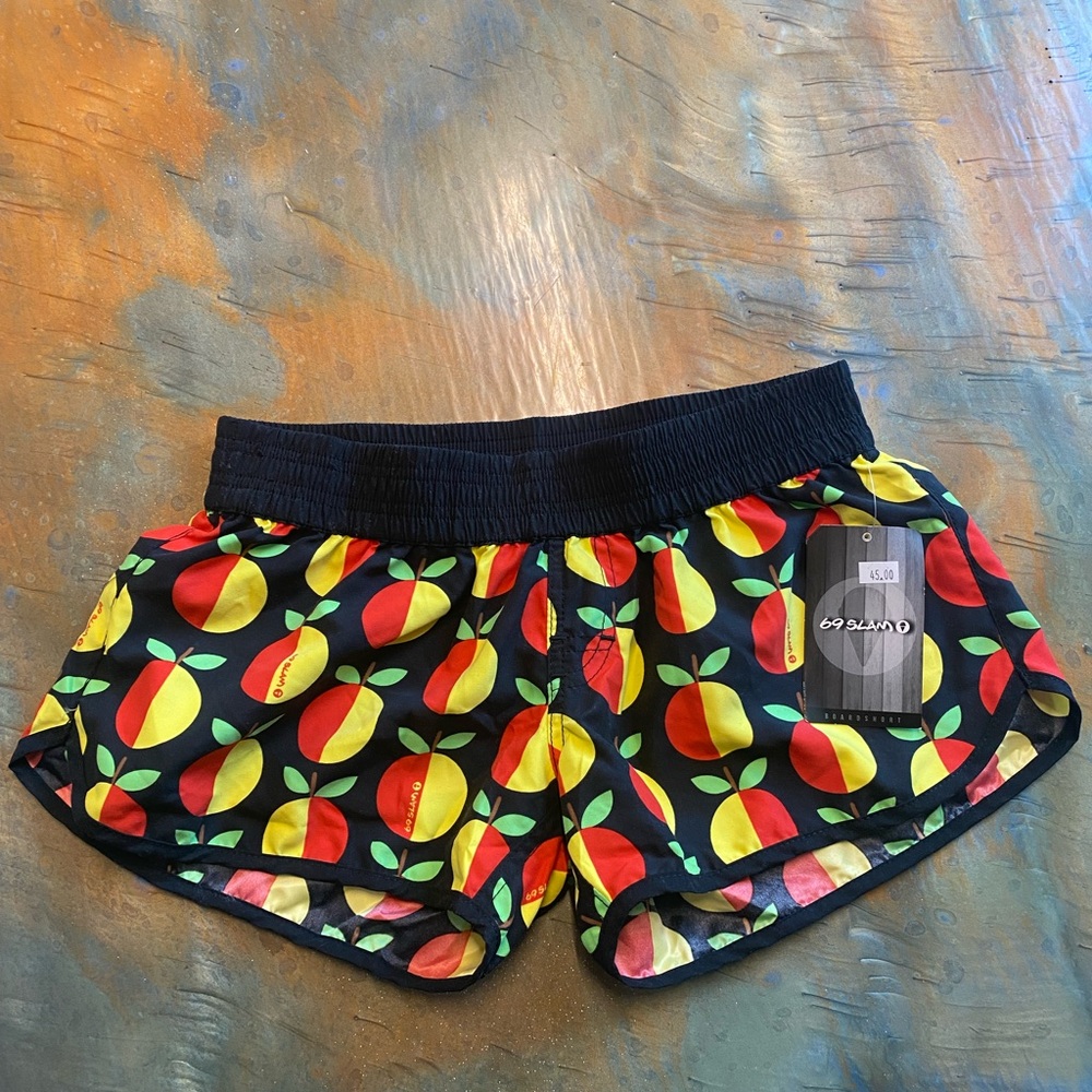 Fruit Print Swim Shorts